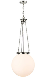 Essex One Light Pendant in Polished Nickel (405|221-1P-PN-G201-16)