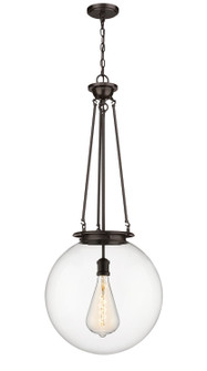Essex One Light Pendant in Oil Rubbed Bronze (405|221-1P-OB-G202-18)