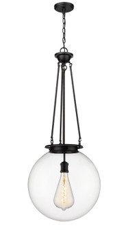 Essex One Light Pendant in Matte Black (405|221-1P-BK-G202-18)