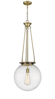 Essex One Light Pendant in Antique Brass (405|221-1P-AB-G204-16)