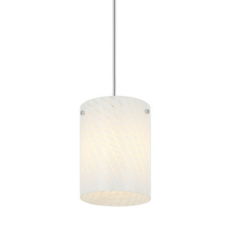 Swirled One Light Pendant in Chrome (137|AC1692)