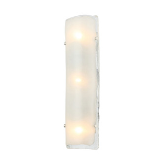 Fairchild Three Light Wall Sconce in Black/Polished Nickel/Satin Brass (137|385W03BNS)