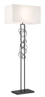 Tempo Two Light Floor Lamp in Sand Coal Black (42|P5137-066)