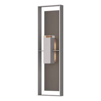 Shadow Box Shadow Box Extra Tall Sconce in Coastal Burnished Steel (39|302608-SKT-78-77-ZM0736)