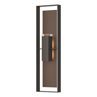 Shadow Box Shadow Box Extra Tall Sconce in Coastal Oil Rubbed Bronze (39|302608-SKT-14-75-ZM0736)