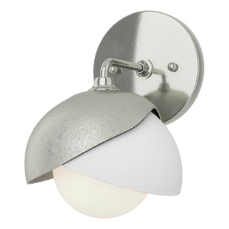 Brooklyn Brooklyn 1-Light Double Shade Bath Sconce in Sterling (39|201374-SKT-85-02-GG0711)