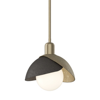 Brooklyn Brooklyn Double Shade Mini Pendant in Soft Gold (39|181183-SKT-MULT-84-14)
