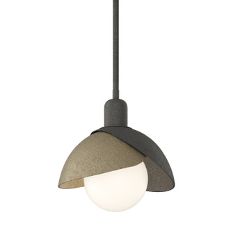 Brooklyn Brooklyn Double Shade Mini Pendant in Natural Iron (39|181183-SKT-MULT-20-84)