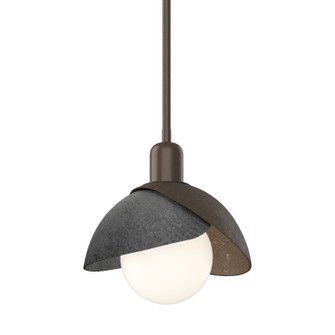 Brooklyn Brooklyn Double Shade Mini Pendant in Bronze (39|181183-SKT-MULT-05-89)