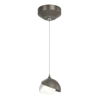 Brooklyn Brooklyn Double Shade Low Voltage Mini Pendant in Dark Smoke (39|161183-SKT-STND-07-02-GG0711)