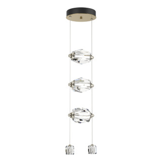 Gatsby Gatsby 3-Light LED Pendant in Modern Brass (39|139058-LED-STND-86-CR)