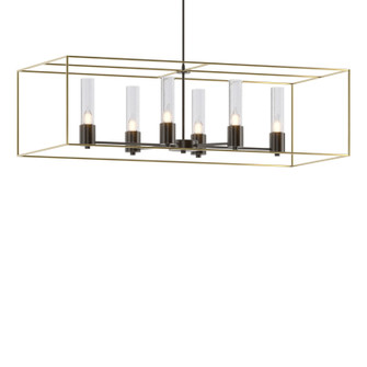 Portico Six Light Pendant in Oil Rubbed Bronze (39|138940-SKT-MULT-14-86-II0392)