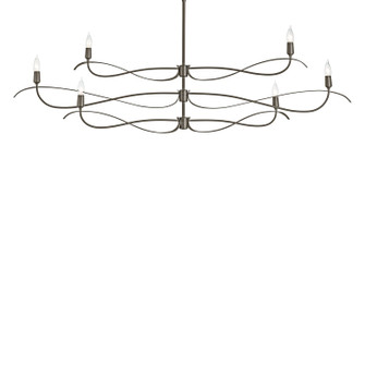 Willow Six Light Chandelier in Oil Rubbed Bronze (39|136352-SKT-MULT-14)