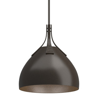 Summit One Light Pendant in Oil Rubbed Bronze (39|134502-SKT-MULT-14-14)