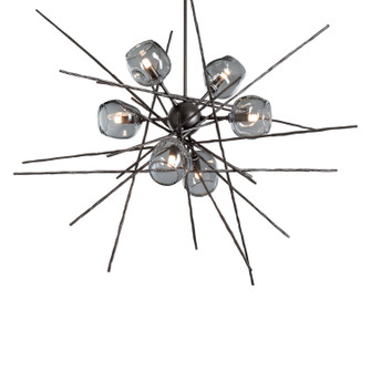 Griffin Six Light Pendant in Dark Smoke (39|131590-SKT-MULT-07-YL0709)