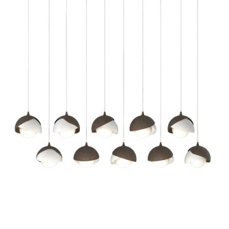 Brooklyn LED Pendant in Bronze (39|131205-SKT-LONG-05-02-GG0711)