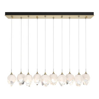 Chrysalis Chrysalis 10-Light Small Crystal Pendant in Modern Brass (39|131143-SKT-STND-86-WP0754)