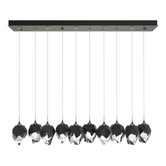 Chrysalis Chrysalis 10-Light Small Crystal Pendant in Dark Smoke (39|131143-SKT-STND-07-BP0754)