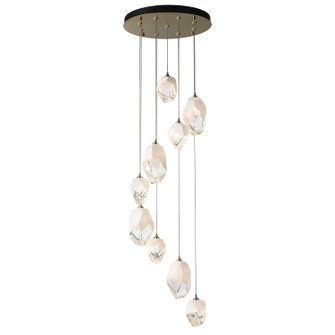 Chrysalis Chrysalis 9-Light Mixed Crystal Pendant in Modern Brass (39|131142-SKT-LONG-86-WP0756)