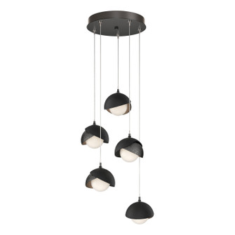Brooklyn Brooklyn 5-Light Double Shade Pendant in Ink (39|131125-SKT-STND-89-10-GG0711)