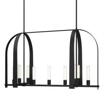 Triomphe Triomphe 9-Light Linear Pendant in Black (39|131075-SKT-MULT-10-FD0462)