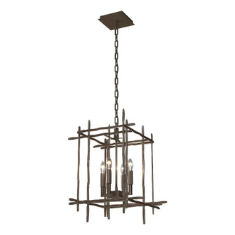 Tura Tura 4-Light Small Chandelier in Bronze (39|101315-SKT-05)