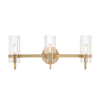 Brook Four Light Vanity in Brass (40|45464-010)