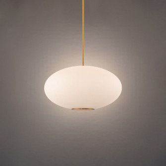 Illusion LED Pendant in Aged Brass (281|PD-72316-35-AB)