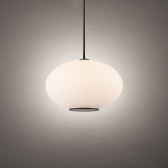 Illusion LED Pendant in Black (281|PD-72316-27-BK)