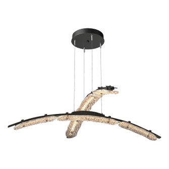 Glissade Glissade Double Large LED Pendant in Black (39|137587-LED-STND-10-ZM0749)