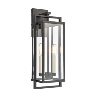 Gladwyn Two Light Outdoor Wall Sconce in Matte Black (45|90001/2)