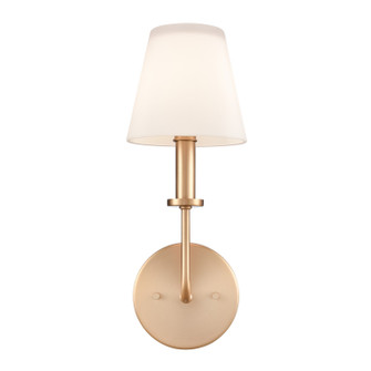 Hoyle One Light Vanity in Brushed Gold (45|89800/1)