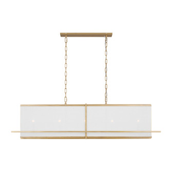 Dresden Five Light Chandelier in Coastal Gild (454|TFC1025CGD)