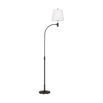 Belmont One Light Floor Lamp in Aged Iron (454|CT1241AI1)
