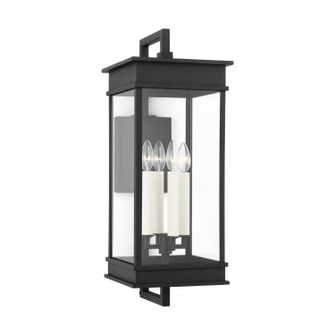 Cupertino Four Light Outdoor Wall Sconce in Textured Black (454|CO1444TXB)