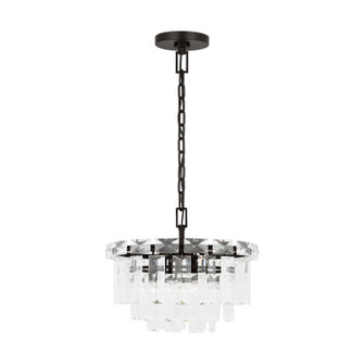 Arden Four Light Chandelier in Aged Iron (454|CC1254AI)