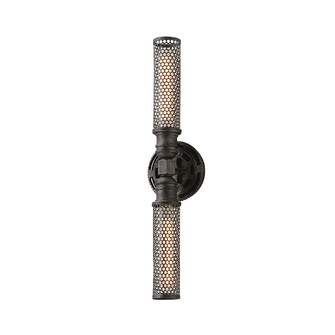Atlas Two Light Wall Sconce in Aged Pewter (67|B3832-APW)