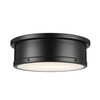 Serca Three Light Flush Mount in Black (12|52541BK)