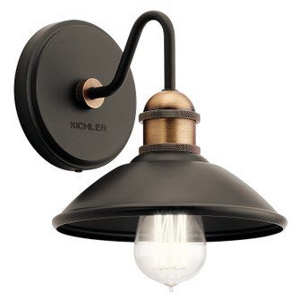 Clyde One Light Wall Sconce in Olde Bronze (12|45943OZ)