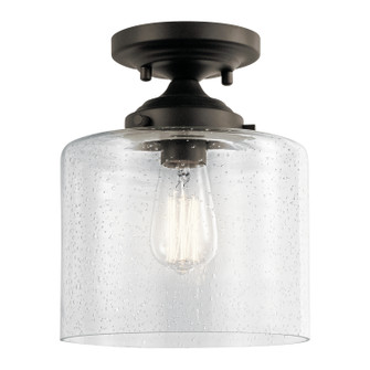 Winslow One Light Semi Flush Mount in Olde Bronze (12|44033OZ)