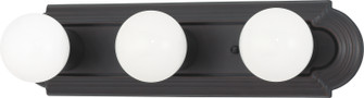 Three Light Vanity in Mahogany Bronze (72|60-6080)