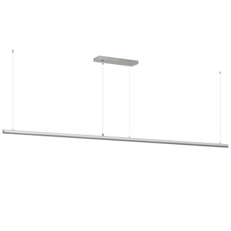 Continuum LED Linear Pendant in Satin Aluminum (86|E26008-90SA)