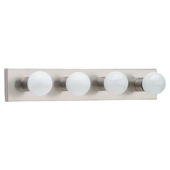 Center Stage Four Light Wall / Bath in Brushed Stainless (1|4738-98)