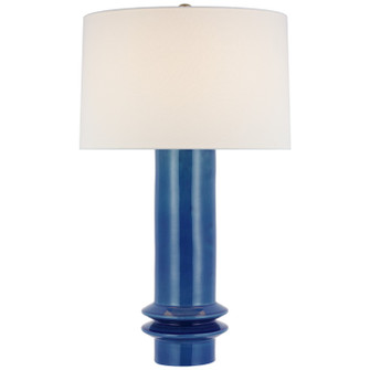 Montaigne LED Table Lamp in Aqua Crackle (268|PCD 3603AQC-L)