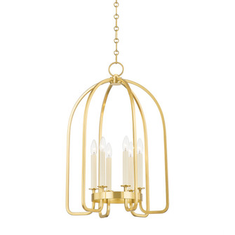 Oakville Six Light Lantern in Aged Brass (70|6318-AGB) Oakville Six Light Lantern in Aged Brass (70|6318-AGB)