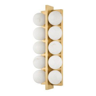 Emille LED Wall Sconce in Vintage Brass (68|357-10-VB)