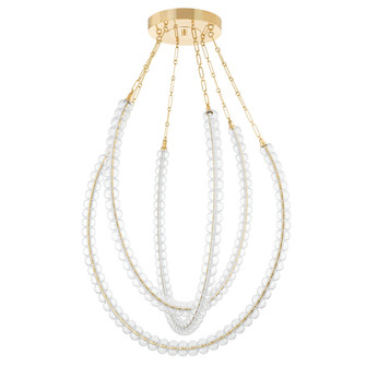 Celeste LED Chandelier in Vintage Brass (68|355-48-VB)