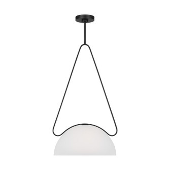 Nido One Light Pendant in Midnight Black (454|KP1161MBK)