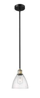Edison One Light Mini Pendant in Black Antique Brass (405|616-1S-BAB-GBD-754)