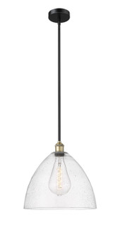 Edison One Light Pendant in Black Antique Brass (405|616-1S-BAB-GBD-164)